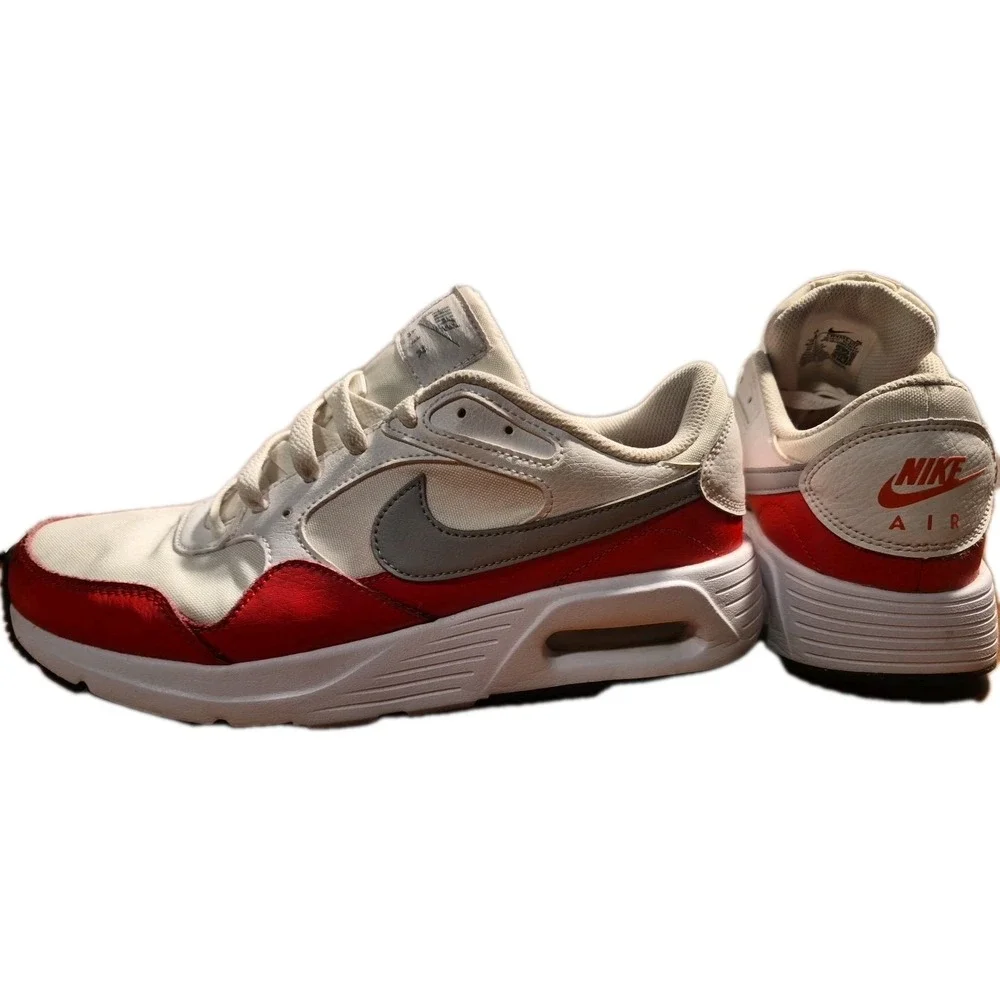 Nike Air Max SC Mens White University Red Photon Dust CW4555-103 Sneakers